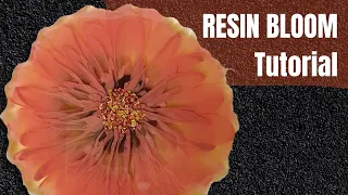 RESIN BLOOM Tutorial "Red Crimson"