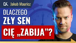 POTĘGA SNU Jak lepiej SPAĆ? BEZSENNOŚĆ, CHRAPANIE i DRZEMKI – Jakub Mauricz | 331