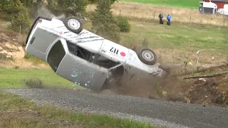 Rally Småland 2022 - Rullning, avåkningar, hopp & Action!