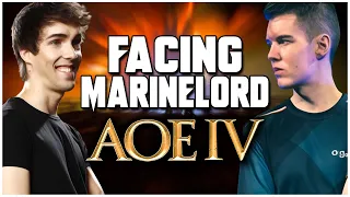 Facing MARINELORD! | AoE4 | Grubby