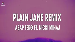 A$AP Ferg - Plain Jane Remix (Lyrics / Lyric Video) ft. Nicki Minaj