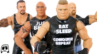 Brock Lesnar, The Rock, Undertaker, & Stone Cold Steve Austin WWE Tough Talkers Unboxing & Review!!