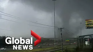 Tornadoes hit parts of Texas as severe storms sweep through southern US