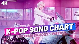 (TOP 100) K-POP SONG CHART | SEPTEMBER 2023 (WEEK 2)