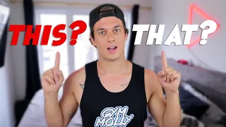 FULL FRONTAL or DELETE MY YOUTUBE? | WOULD YOU RATHER | AbsolutelyBlake