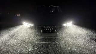 Audi e-tron Matrix LED headlight demo