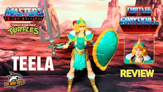 MOTU Origins Turtles Of Grayskull Wave 3 TEELA Review!