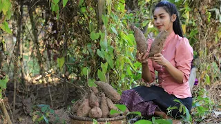 Cooking sweet potato dessert in my homeland - Polin Lifestyle