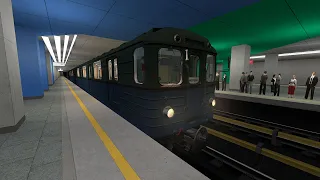 Советский московский метровагон 81-703 типа Е|Gmod Metrostroi FS#2