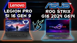 Legion Pro 5i 16' Gen 9 vs ROG Strix G16 2024 | Would You Buy One Of These Laptops? Tech Compare