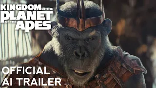 kingdom of the planet of the apes | Official trailer | AI Generated