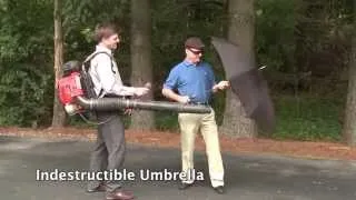 Indestructible Umbrella Wind Test