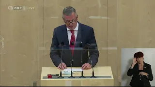 2020-09-23 Nationalratssitzung 018 Werner Saxinger ÖVP