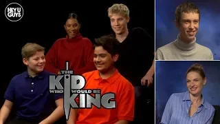 The Kid Who Would be King Cast Interviews - Giving a modern twist to The Legend of King Arthur