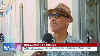 Cabo-verdianos a favor da Oficialização do Crioulo | Fala Cabo Verde