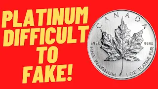 Platinum Is Extremely Difficult To Fake! How To Tell The Difference Between Real And Fake Platinum!