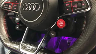 ￼Audi A6C7 Установка кнопок в стиле ￼Audi R8 или Audi TT RS.