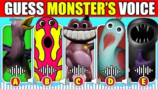 IMPOSSIBLE 🔊 Guess The MONSTER'S VOICE | GARTEN OF BANBAN 7 | Syringeon, Sir Dadadoo