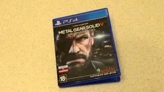 Обзор и распаковка Metal Gear Solid V Ground Zeroes на PS4