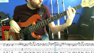 (TRSCR #5) Pieces Of a Dream Incognito (Bass Cover / Walkthrough with Notation & Tab)