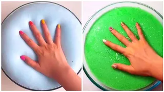 Most Relaxing and Satisfying Slime Videos #141 //  Fast Version // Slime ASMR //