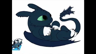 HTTYD 3 Drawing Night Lights Babies