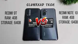 Redmi 9T VS Redmi note 10 Speed Test - Is The New One Faster?