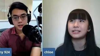 Chloe Chua - Interview with Gerald Wong, Symphony 924, Early 2021 (Age 14)