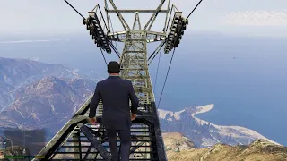 Grand Theft Auto 5 /Beautiful view /Mountains /4K video