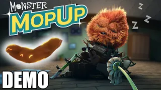 MONSTER MOP UP - THERE'S SO MUCH POOP! - Cleaning Simulator - No Commentary