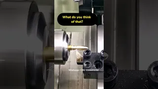 What a wonderful small CNC slant bed lathe for  brass workpiece processing! | CNC SMARTLATHE