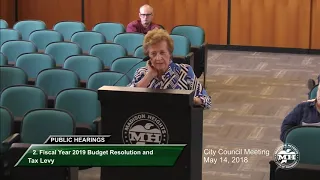 Madison Heights City Council Meeting - May 14, 2018