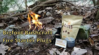 Bigfoot Bushcraft, Fire Starter Plugs (And Farewell Shelter)