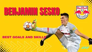 Unbelievable Skills and Goals of Benjamin Sesko | Must-See Highlights