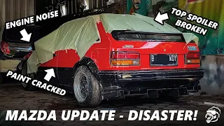 1985 MAZDA 323 BF: UPDATES ON OUR LONG-ABANDONED MAZDA 323 PROJECT!  | 80's Car Ep. 9 #mazda #323