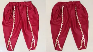 2-3 Year Baby Tulip Salwar Ki Cutting And Stiching//Samosa salwar//Tulip Salwar//Aiza creation's