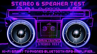 Stereo & Speaker Test | Prueba de Equipos | Hi-Fi | Altavoces Bluetooth | Auriculares [Stereo Test]