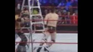 john morrison vs sheamus tlc ladder match part 1