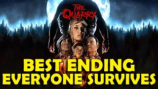 The Quarry - Best / Good Ending - Everyone Survives (Rough Night Trophy)