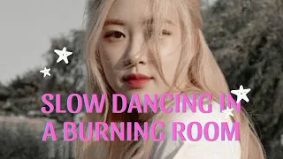 [1 HOUR LOOP] ROSÉ - Slow Dancing In A Burning Room (with lyrics)