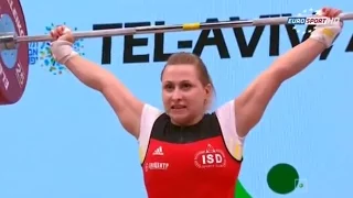 2014 European Weightlifting Championships, Women 63 kg  Тяжелая Атлетика. Чемпионат Европы