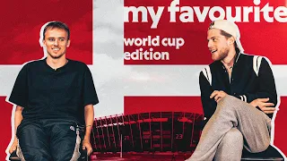 🇩🇰 Denmark's Mikkel Damsgaard and Mathias Jensen | My Favourite World Cup Edition 🏆