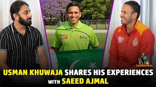 Usman Khuwaja Shares His Experiences with Saeed Ajmal | Usman Khuwaja Exclusive