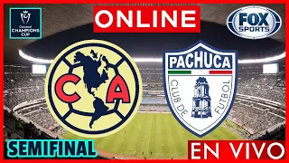 América vs Pachuca EN VIVO | CONCACHAMPIONS 2024 | PARTIDO DE IDA | CONCACAF CHAMPIONS CUP