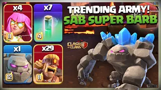 TH15 Super Archer Blimp + Super Barbarian | SWAGGING Every Tournament & Legend Bases Clash of Clans