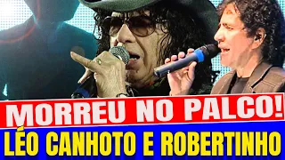 LÉO CANHOTO E  ROBERTINHO DUPLA  SERTANEJA INOVADORA - TEVE O EPISÓDIO DE UMA PESSOA MORTA NO PALCO