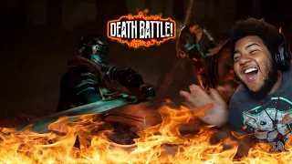 THIS WAS BEYOND CRAZY | Skyrim VS Dark Souls (Dragonborn VS Chosen Undead) DEATH BATTLE REACTION
