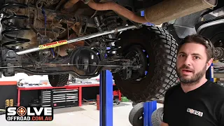 Toyota Land Cruiser 105 Series suspension set up by Solve Offroad