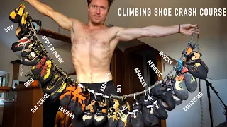 Reviewing all my Climbing Shoes