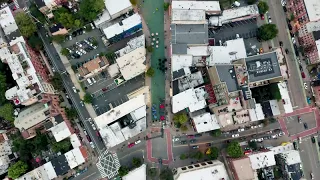 Newark Avenue Pedestrian Plaza